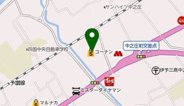 DAISO ホームセンターコーナン四国中央店の地図画像
