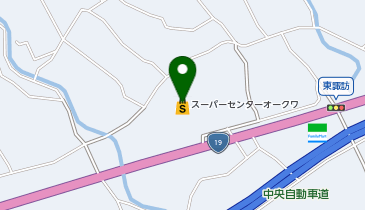 DAISO スーパーセンターオークワ中津川店の地図画像