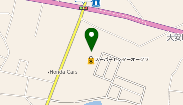 DAISO スーパーセンターオークワいなべ店の地図画像