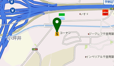 DAISO ホームセンターコーナン吹田インター青葉丘店の地図画像