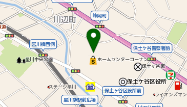 DAISO ホームセンターコーナン保土ケ谷星川店の地図画像