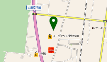 DAISO ヨークタウン東根神町店の地図画像