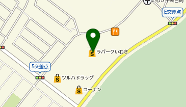 DAISO ラパークいわき店の地図画像
