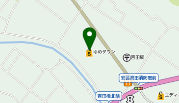 DAISO ゆめタウン吉田店の地図画像