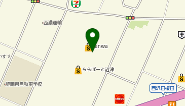 DAISO ららぽーと沼津店の地図画像