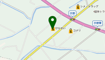 DAISO ひらせい庄川店の地図画像