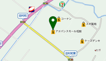 DAISO コーナンアドバンスモール松阪店の地図画像