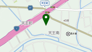 THREEPPY エスポット清水天王店の地図画像
