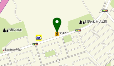 DAISO やまや北野台店の地図画像