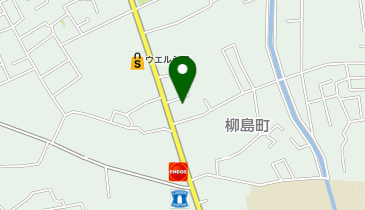 DAISO やまや草加柳島店の地図画像