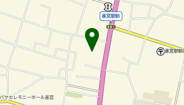 DAISO やまや雀宮店の地図画像