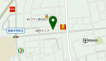 DAISO バロー春日井西店の地図画像