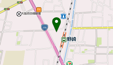 DAISO グルメシティ野崎店の地図画像