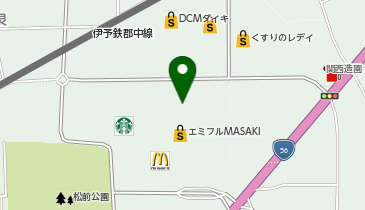 DAISO エミフルMASAKI店の地図画像