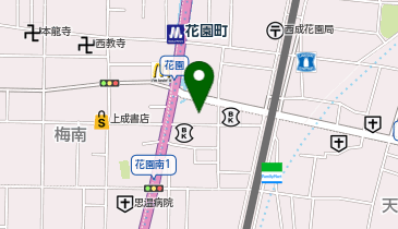 DAISO デイリーカナートイズミヤ花園店の地図画像