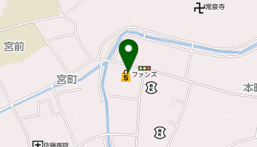 DAISO ファンズ川俣店の地図画像