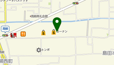 DAISO コーナン高柳店の地図画像