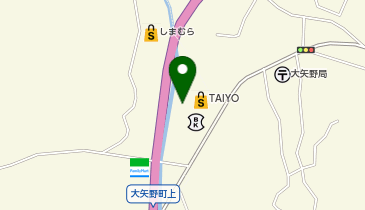 DAISO 上天草店の地図画像