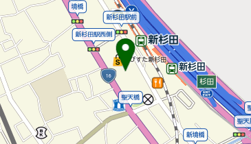 DAISO らびすた新杉田店の地図画像