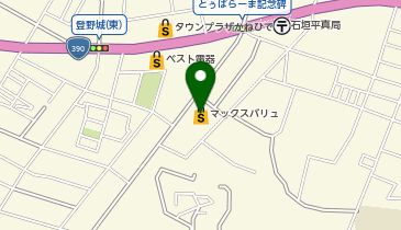 DAISO 石垣平真店の地図画像