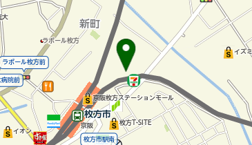 DAISO 枚方モール店の地図画像