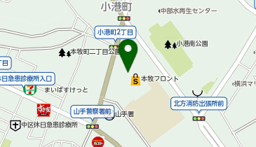 DAISO コーナン本牧フロント店の地図画像
