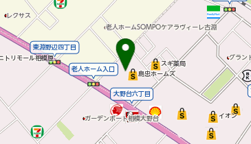 DAISO 島忠ホームズ相模原店の地図画像