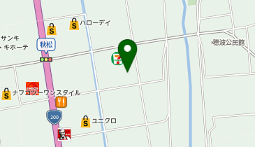 DAISO 飯塚秋松店の地図画像