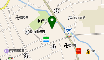 DAISO ヤスサキ勝山サンプラザ店の地図画像