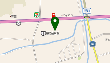 DAISO オークワ粉河店の地図画像