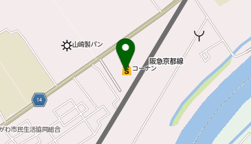 DAISO ホームセンターコーナン吹田吹東店の地図画像