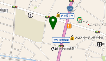DAISO ジャンボエンチョー富士店の地図画像