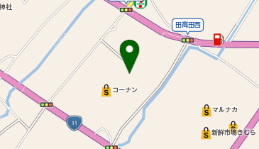 DAISO ホームセンターコーナン白鳥店の地図画像