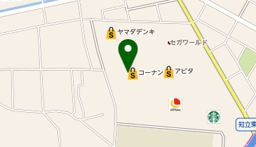 DAISO ホームセンターコーナン知立店の地図画像