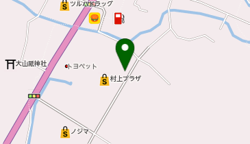 THREEPPY イオン村上東店の地図画像