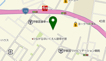 Standard Products 宇都宮御幸ケ原店の地図画像