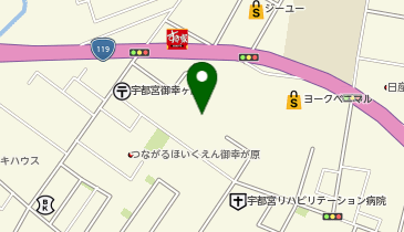 THREEPPY 宇都宮御幸ケ原店の地図画像