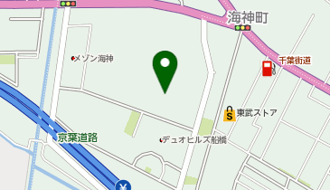 DAISO コーナン京葉船橋インター店の地図画像