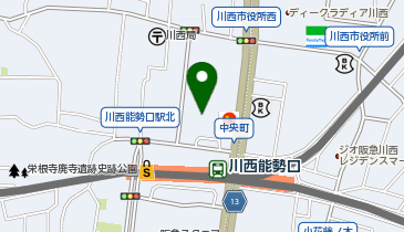 THREEPPY ラソラ川西店の地図画像