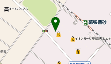 THREEPPY イオンモール幕張新都心店の地図画像