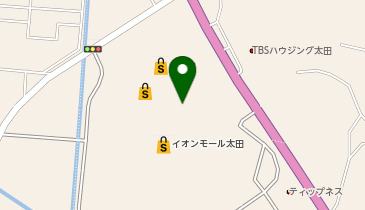 Standard Products イオンモール太田店の地図画像