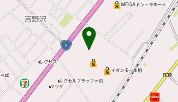 THREEPPY イオンモール柏店の地図画像