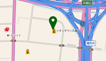 DAISO イオンタウン久御山店の地図画像