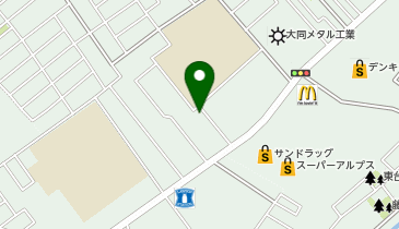 DAISO セイムス入間あずま町店の地図画像