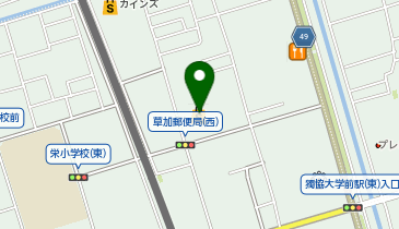 DAISO マルエツ松原店の地図画像