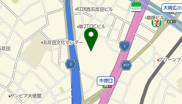 THREEPPY 五反田TOC店の地図画像