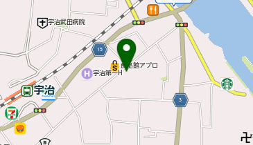 DAISO 宇治橋通り店の地図画像