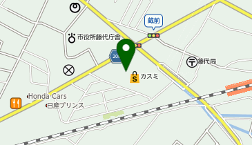 DAISO カスミ藤代店の地図画像