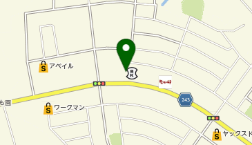 DAISO カスミ龍ケ岡店の地図画像