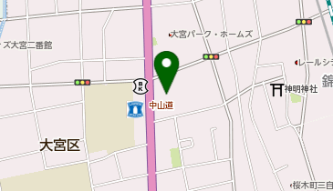 DAISO 大宮大成店の地図画像